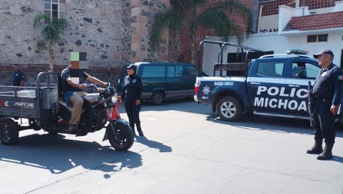 Angamacutiro Policía Michoacán