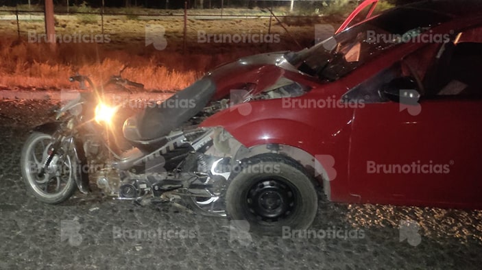 Motociclista muerto en La Piedad tras choque por alcance con automóvil