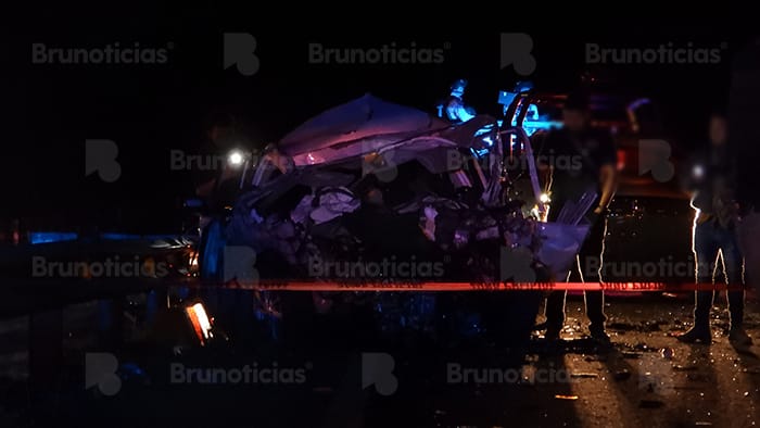 6 muertos tras persecución y choque frontal en la Autopista de Occidente