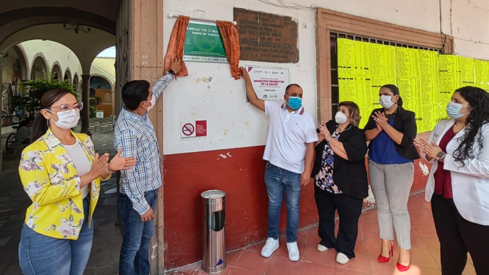 Presidencia Municipal de Yurécuaro ya es libre de humo de tabaco