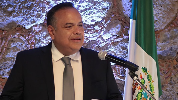 Dr. Infante presenta el 1er. informe de su gobierno en Ecuandureo