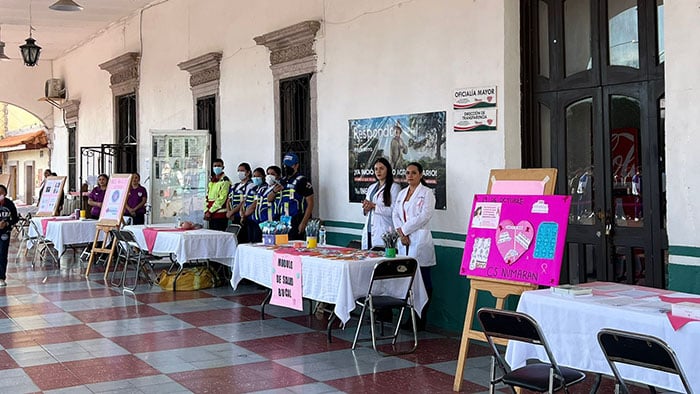 Con la Feria de la Salud en Numarán se busca prevenir y detectar enfermedades