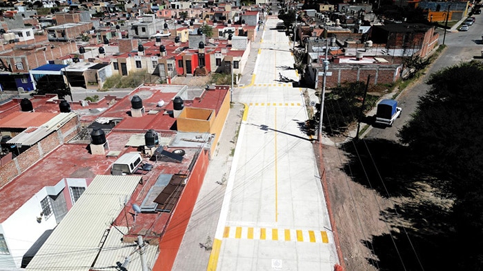 Entrega Gobierno de La Piedad obra de pavimentación en Ciudad del Sol
