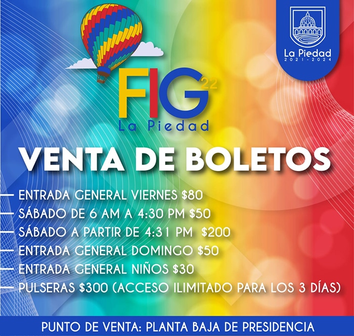 Ya están a la venta los boletos para el Festival del Globo en La Piedad