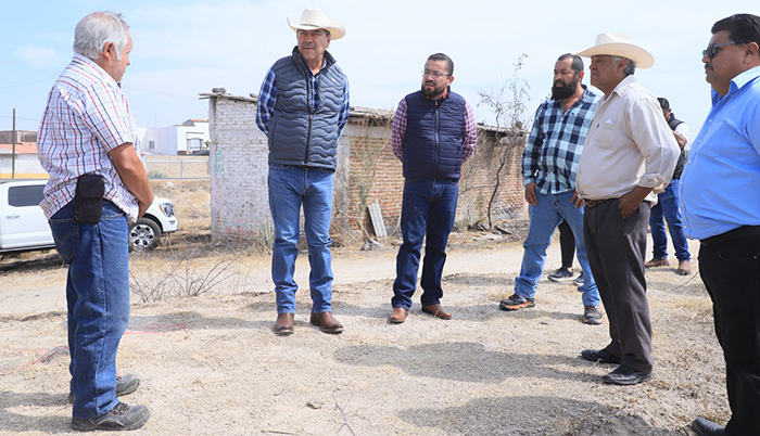 SDAyR se suma a la reparación de Presa de Tacubaya en Pénjamo