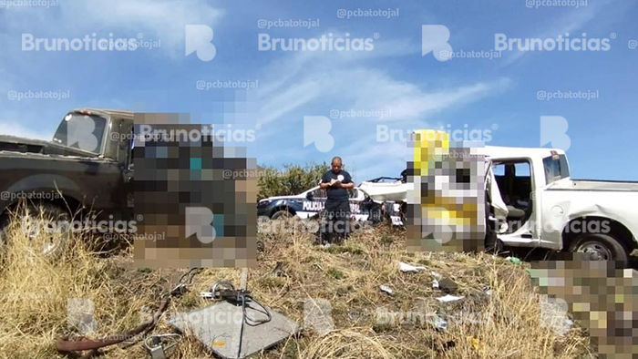 10 personas muertas tras colisión frontal de camionetas en La Barca