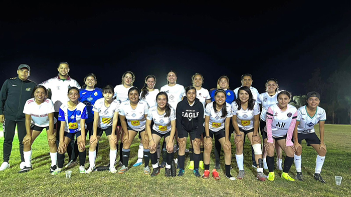 Se impone Degollado a Ayotlán en juego amistoso de futbol femenil