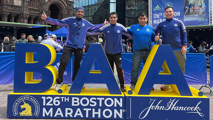 Maraton Boston Alfonso Cázares Piceno