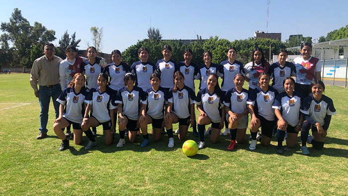 CBTIS 84 gana al COBAEM en futbol femenil de la Copa Presidencia