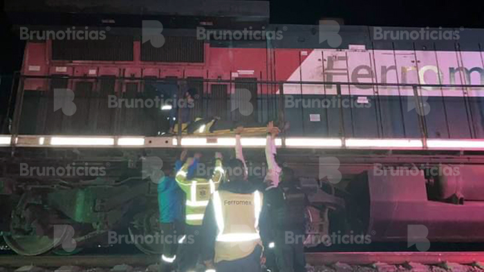 Empleado de Ferromex sufre caída de locomotora en Estación La Piedad, Pénjamo; queda lesionado