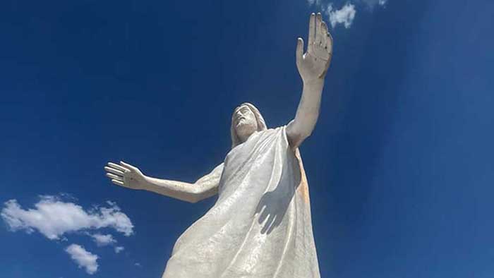 El Cristo de la Paz en Zacatecas, la escultura religiosa más alta del país