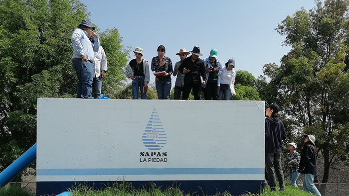 Alumnos Nicolaitas de Ingeniería Ambiental visitan SAPAS La Piedad