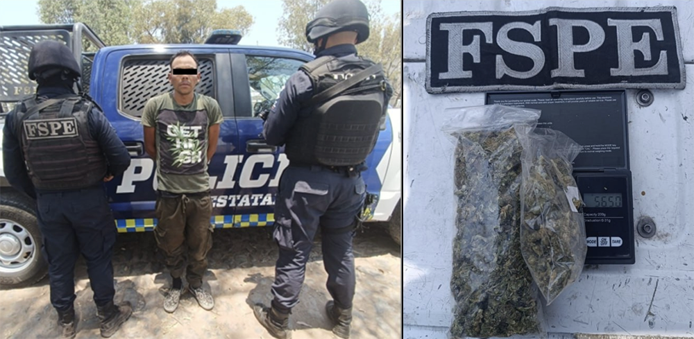 marihuana detenido Pénjamo