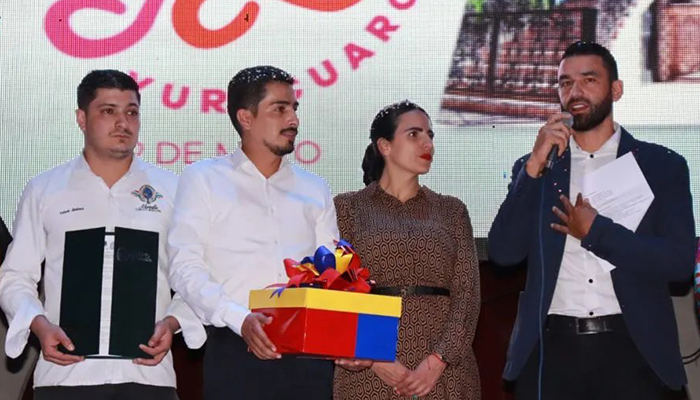 Delegación de Marinilla, Colombia estuvo en los 464 años de la fundación de Yurécuaro