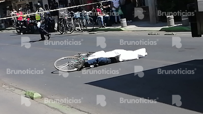Adulto mayor muere atropellado en Zamora cuando iba sobre su bicicleta