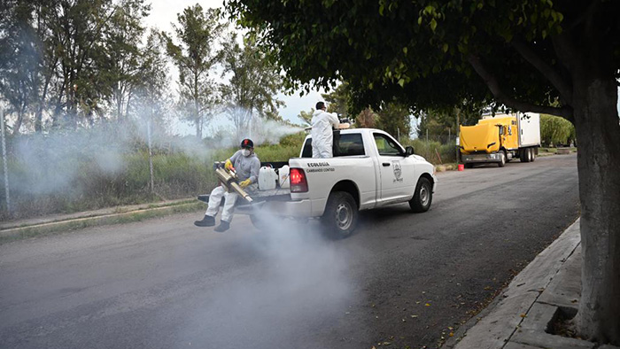 Inicia municipio con fumigación para combatir al mosco en La Piedad