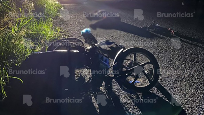 Muere motociclista en percance vial en Vista Hermosa.
