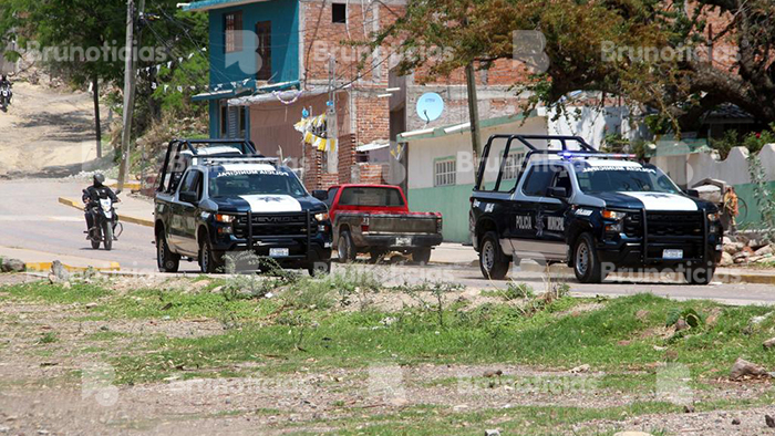 Motopatrulleros de Pénjamo son atacados a balazos en Churipitzeo