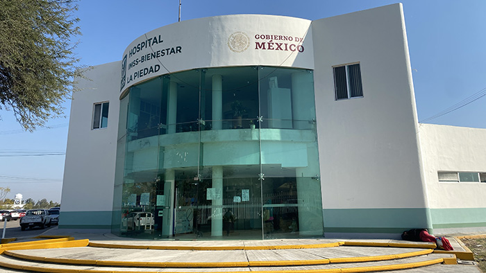 víctimas Hospital General La Piedad