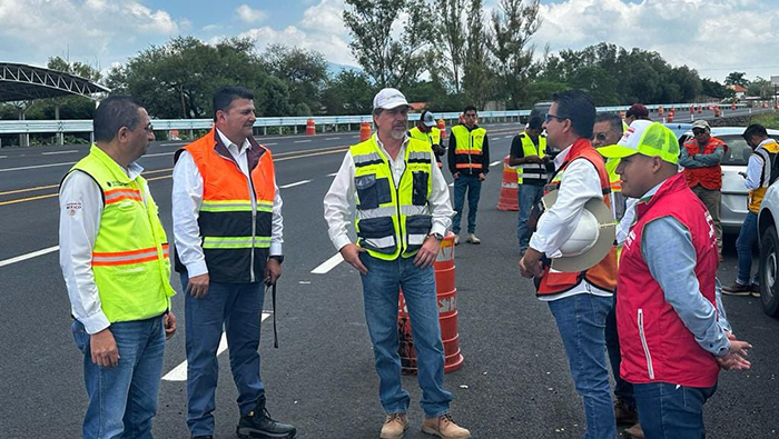 SICT supervisa obra de la carretera La Piedad – Ecuandureo