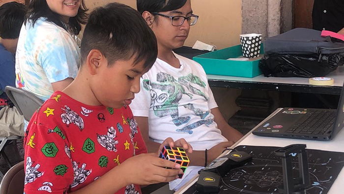 La Piedad entre los 1eros sitios del torneo de Speed Cubing de Cubo Rubik en Fiestas Patrias