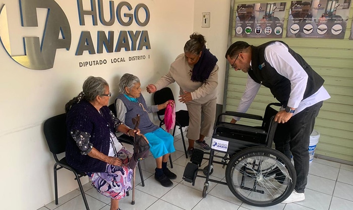 Hugo Anaya ayuda a las personas a moverse con libertad