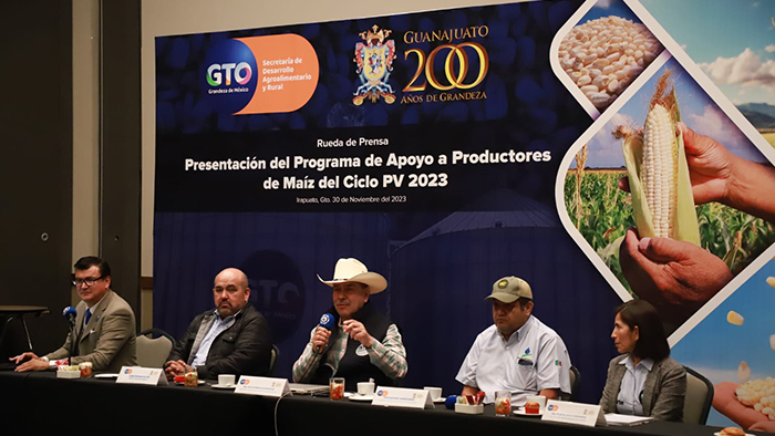 Destina Guanajuato $256 MDP en apoyo a productores de maíz