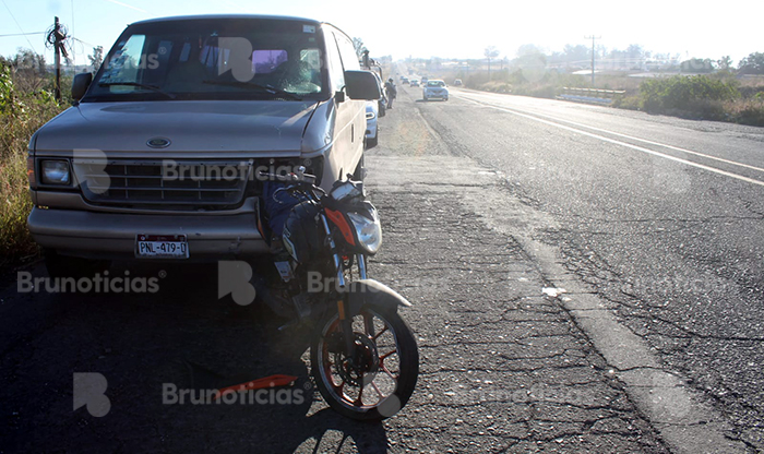 Motociclista pierde la vida al chocar en vía La Piedad - Numarán