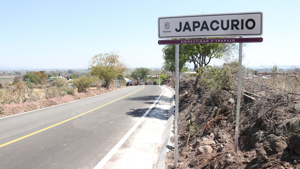 Termina arreglo del camino a Japacurío, Numarán