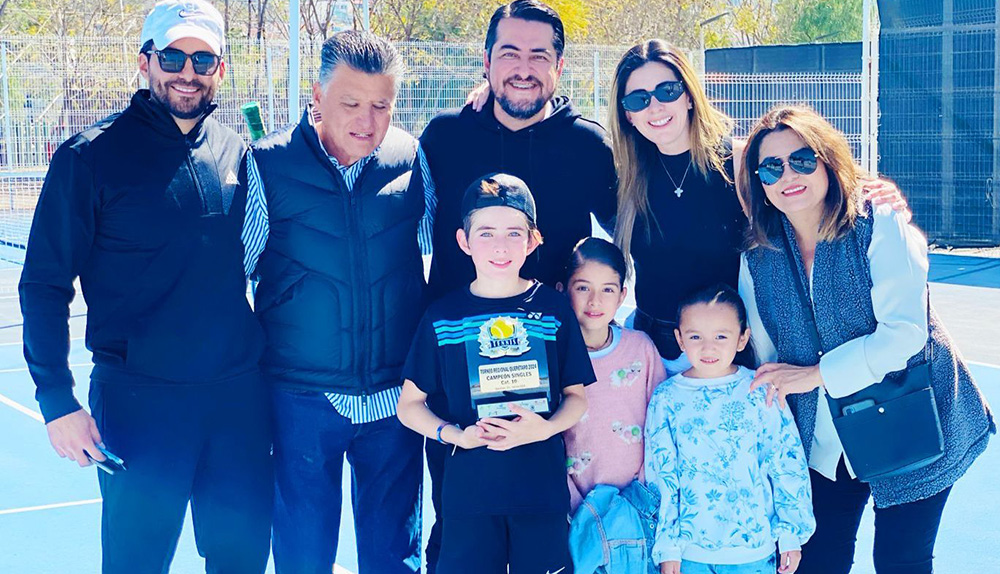 Niños tenistas de La Piedad destacan en el regional de Querétaro