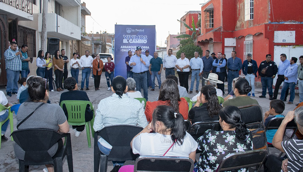 Arrancan obras en Calzada de los Indios y calle Francisco Zarco de La Piedad