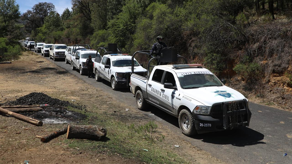 Encuentran en Chilchota 7 cuerpos acribillados, 2 estaban decapitados